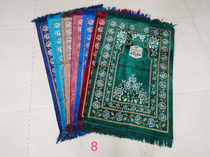 Nuovo Design moschea culto, il nostro caldo morbido pieghevole Sajadah portatile musulmano Set regalo intelligente preghiera tappeto islamico tappeto tacchino - Product Image 4