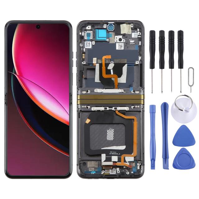 Best Quality for Motorola Razr 40 Ultra XT2321-3 XT2321-1 XT2321-2 Original LCD Screen Digitizer Full Assembly with Frame
