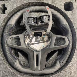 Botón YLD LCI completo para volante de 4 radios, color de costura personalizado para modelos de la serie G (G01 <span class=keywords><strong>40i</strong></span>) - 100% probado - Product Image 3