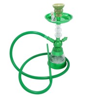Ensemble complet de chicha narguilé portable en acrylique, coloré, de haute qualité, durable, avec mini-crochet, vente en gros à prix abordable