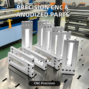 Piezas de Aluminio CNC Personalizadas de Alta Precisión, Proceso de Anodizado de Metal y Acero, Torneado, Electroerosión por Hilo, Brochado - Product Image 6