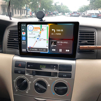 Autoradio Android 15 de 9 pouces avec GPS pour Toyota Corolla 2004-2012, CarPlay sans fil, Android Auto, lecteur multimédia