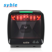 Escáner de Códigos QR de Largo Alcance Syble XB-8809H, Hecho en China, Lector de Códigos de Barras QR 2D de Escritorio