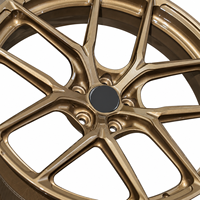 Velg Tempa Kustom Dua Bagian 18 inci Multi Spesifikasi Baru Ringan Velg Aftermarket Grosir Velg Ekspor