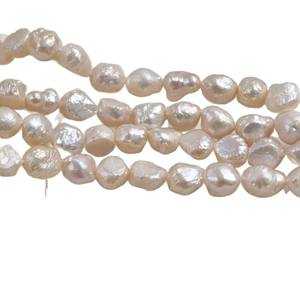 Nuevo Producto, Perla de Agua Dulce Barroca con Orificio Vertical, Partículas Grandes Raras de 10-11 mm, con Espinas de Rosa Naturales, Perlas Sueltas - Product Image 5