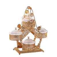 Assiette décorative de luxe grande roue Assiette à goûter