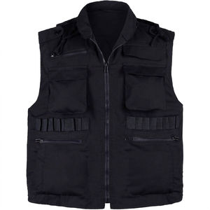 New Design Security Guard Jacket Wholesale Black Soft Shell Security Jacket Logo Custom Customized Jackets - Product Image 1