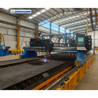 Machine de découpe industrielle cnc à grand portique plasma à flamme multifonction pour l'acier