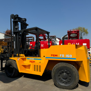 16 Tons Diesel & Electric Forklift Various Colors <b>Used</b> <b>Pallet</b> Truck in Good Condition Internal Combustion Forklift TCM FD160 - Product Image 1