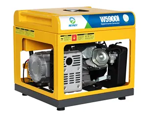 Gerador portátil a gasolina, tecnologia patenteada, gerador inversor 3kw 4kw 5kw 6000w 8000 watts, para uso doméstico, em espera