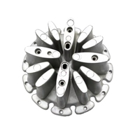 Carcasa de Radiador de Aluminio Anodizado Personalizada, Soluciones de Piezas Mecanizadas por CNC, Servicios de Perforación de Acero Inoxidable, Electroerosión por Hilo, Brochado
