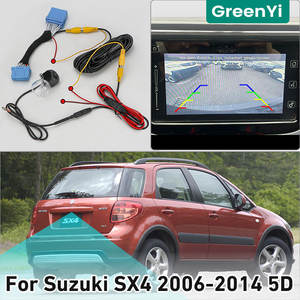 GreenYi untuk Suzuki Sedan SX4 Auto Liana 2 <span class=keywords><strong>3</strong></span> OEM Unit Stereo Asli 20 Pin Adaptor Kamera Mundur Tampak Belakang Plug & Play - Product Image 4