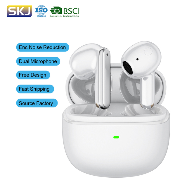 True Wireless Earbuds Bluetooth In-Ear Sport Headphone HiFi Stereo Noise Cancelling Tws Earphones Headphones Wireless Headset