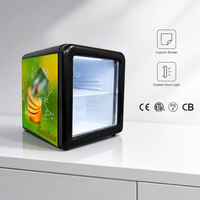 Réfrigérateur commercial Meisda SC52A 52L, mini-réfrigérateur de comptoir pour hôtels et foyers, alimentation électrique