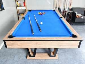 Mesa <span class=keywords><strong>de</strong></span> <span class=keywords><strong>Billar</strong></span> Comercial PINJIAN <span class=keywords><strong>de</strong></span> Pizarra Premium, Grado Torneo, para Clubes y Bares, Juego Profesional <span class=keywords><strong>de</strong></span> 9 Bolas con Accesorios - Product Image 5