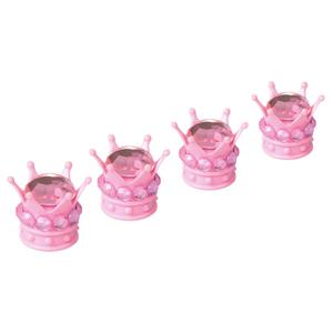 Capuchon de valve de pneu de voiture orné de diamants, accessoires de pièces automobiles extérieures - Product Image 5