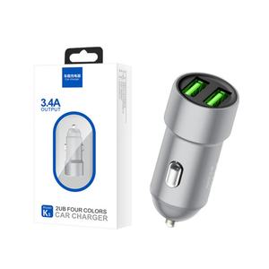 Chargeur de voiture universel, double ports USB, Charge rapide 3,4a, accessoires multifonctionnels de haute qualité pour téléphone portable - Product Image 4