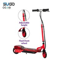 Toptan 50kg Taşıma Kapasiteli Çocuk Elektrikli Scooter 8-10km/s Maksimum Hız PU Tekerlekler Kayışlı Tahrikli Günlük Kullanım İçin E-Scooter