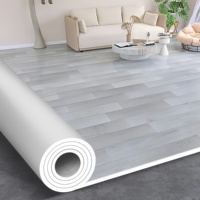 Revêtement de sol en rouleau de PVC vinyle antidérapant imperméable Tapis de sol intérieur Tapis de sol en plastique Couverture en feutre