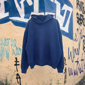 Pull à capuche en tricot épais brodé anti-rides pour homme Cole Buxton, de haute qualité, noir - Product Image 2