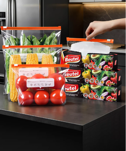 ถุงซิปล็อคใสแบบปิดผนึกสองชั้นสำหรับเก็บอาหาร ป้องกันการรั่วซึม เหมาะสำหรับครัว ตู้แช่แข็ง และขนม - Product Image 3