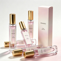 Flacon de parfum en verre de 10 ml, 30 ml, 50 ml, flacon de parfum vide avec emballage en boîte