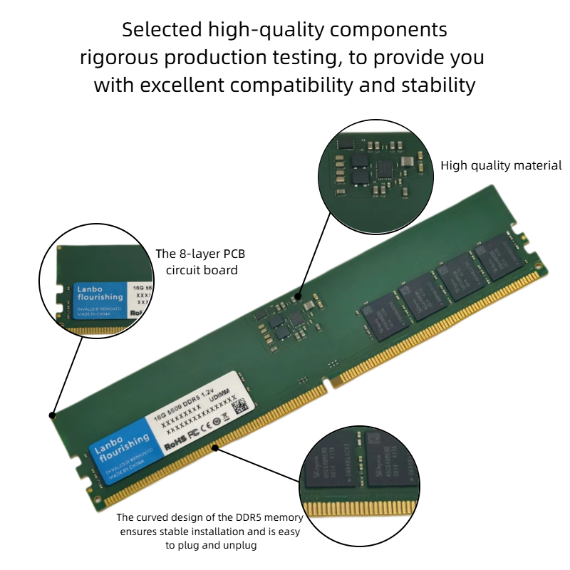 NB DDR5 32GB 4800MHz 1.1V 16C