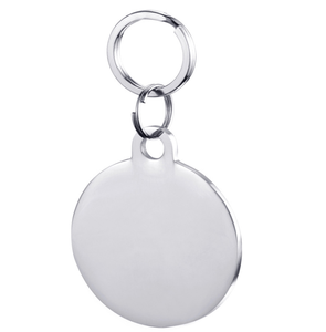 Étiquettes de Chien En <span class=keywords><strong>Acier</strong></span> inoxydable Cercle Étiquettes D'IDENTIFICATION Pour Animaux DE Compagnie Personnaliser Logo Étiquettes - Product Image 3