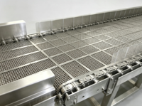 Fruit- en groente-droogband met gaas, SUS304 roestvrij staal, continue meerlaagse transportband, hetelucht droogmachine voor voedselverwerking