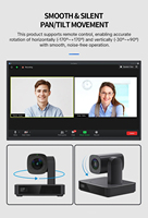 Cámara PTZ Profesional 4K con IA y Seguimiento Automático para Transmisión en Vivo, Conferencias Corporativas y Trabajo Híbrido
