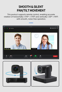 Cámara <span class=keywords><strong>PTZ</strong></span> Profesional 4K con IA y Seguimiento Automático para Transmisión en Vivo, Conferencias Corporativas y Trabajo Híbrido - Product Image 5