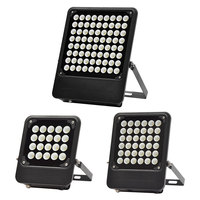 50W 100W 200W éclairage de sécurité de stationnement extérieur moulage sous pression en aluminium Led lumière d'inondation extérieur Led réflecteur luminaire
