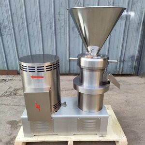Industrial Vertical Split Colloid Mill Peanut Butter Chili Peppers Cocoa Beans Almonds Walnuts <b>Soybeans</b> Grinding Machine - Product Image 1