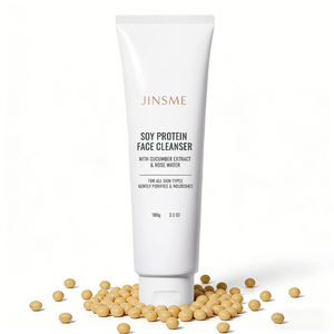 Gel nettoyant à base de soja personnalisable OEM 150 ml avec de la rose 2 en 1 Nettoyant apaisant et éclaircissant Convient aux peaux sèches - Product Image 4