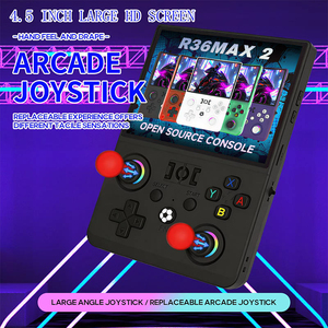 Console de <span class=keywords><strong>jeu</strong></span> portable FORYOBUD R36 MAX 2, système Linux, écran IPS HD de 4,5 pouces, Wi-Fi intégré, plus de 18000 jeux, personnalisation du joystick d'arcade - Product Image 3