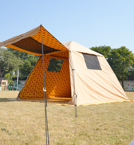 Tente gonflable arabe du Moyen-Orient, double couche, en coton imprimé, résistante au vent et à la pluie, chaude et à installation instantanée - Product Image 6