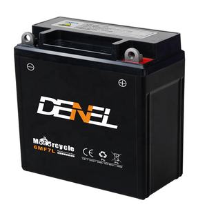 Usine OEM DENEL 6MF7L 12V7AH Gel Moto Batterie Prix de gros <span class=keywords><strong>YTX7</strong></span> Fournisseur - Product Image 3