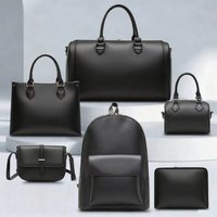Nouveau design Sac à main de voyage en cuir PU imperméable et durable avec deux sangles Grande capacité Luxe Mode Femme Vente en gros