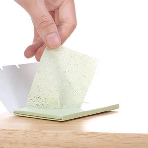 עור הסרת ברק עודף עיסת קנבוס טבעי במבוק שמן פחם נייר סופג למותג פרטי - Product Image 5