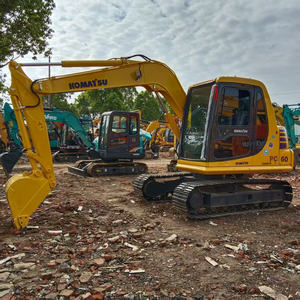 Excavadoras Multifuncionales Usadas KOMATSU PC60-7 de 6 Toneladas, Incluyen Motor, Bomba y Caja de Cambios para la Mayoría de Proyectos de Movimiento de Tierras, Fabricadas en China - Product Image 2