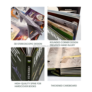 Livre pop-up sur <span class=keywords><strong>la</strong></span> science militaire pour enfants, 25x25cm, <span class=keywords><strong>histoire</strong></span> visuelle éducative des équipements militaires, apprentissage interactif - Product Image 6