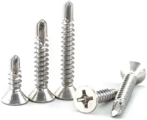 ZINC Plated Pan Head Lead Thumb Chipboard Dry Wall Roof Black Screws A4 Stainless Steel Deck Plastic Mdf Concrete Screw Cap Nut
