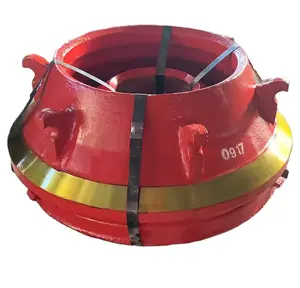 Customized Colors Stone Crusher Wear Parts Cone Crusher Liners Rolling Mortar Wall and Broken Wall