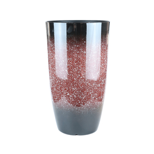 Jardinières en PP durables et hautes, brillantes, 12 pouces, 14 pouces, grandes jardinières rondes légères, trous de drainage, <span class=keywords><strong>jardin</strong></span> d'intérieur et d'extérieur - Product Image 4