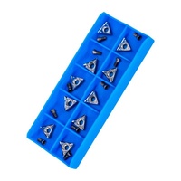 Lot de 10 lames hexagonales en carbure à raclage positif pour tour à frein automobile 8700, pour machine de réparation de disques de frein