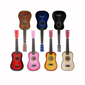 QINGTANG CRAFTS <span class=keywords><strong>Guitarra</strong></span> de Juguete <span class=keywords><strong>para</strong></span> Niños de 23 Pulgadas, Primera <span class=keywords><strong>Guitarra</strong></span> Musical de Juguete <span class=keywords><strong>para</strong></span> Niños - Product Image 1