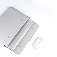 Housse multifonctionnelle pour ordinateur portable avec support, étui en PU imperméable et respirant