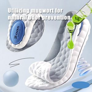 Semelles intérieures pour chaussures <span class=keywords><strong>de</strong></span> football homme femme, coussin <span class=keywords><strong>d</strong></span>'air, massage 4D, soutien <span class=keywords><strong>de</strong></span> la voûte plantaire, respirantes, pour la course à pied - Product Image 3