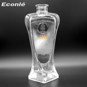 Botellas de licor de whisky XO de gama alta de lujo 750 ml Botella de vidrio de licores 700 ml 700 ml Botellas de alcohol de vidrio - Product Image 5
