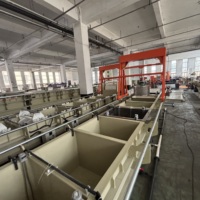 Machines de galvanoplastie métallique personnalisées pour usage industriel, performance durable, longue durée de vie, traitement des surfaces métalliques